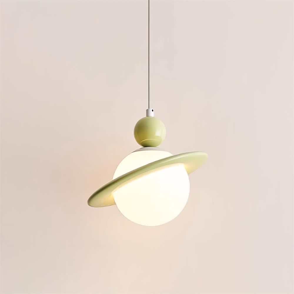 Lampe à poser Savie Lampe Suspendue Disque Ajustable Céleste
