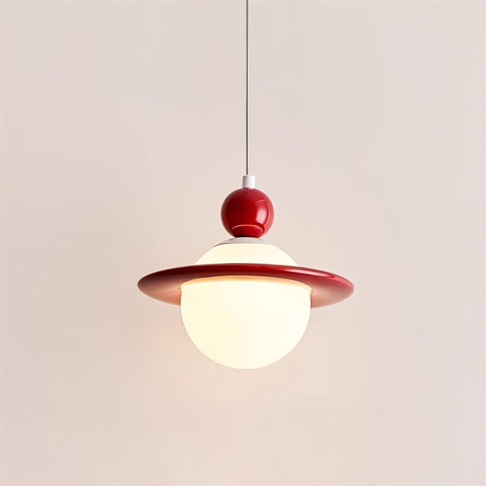 Lampe à poser Savie Lampe Suspendue Disque Ajustable Céleste