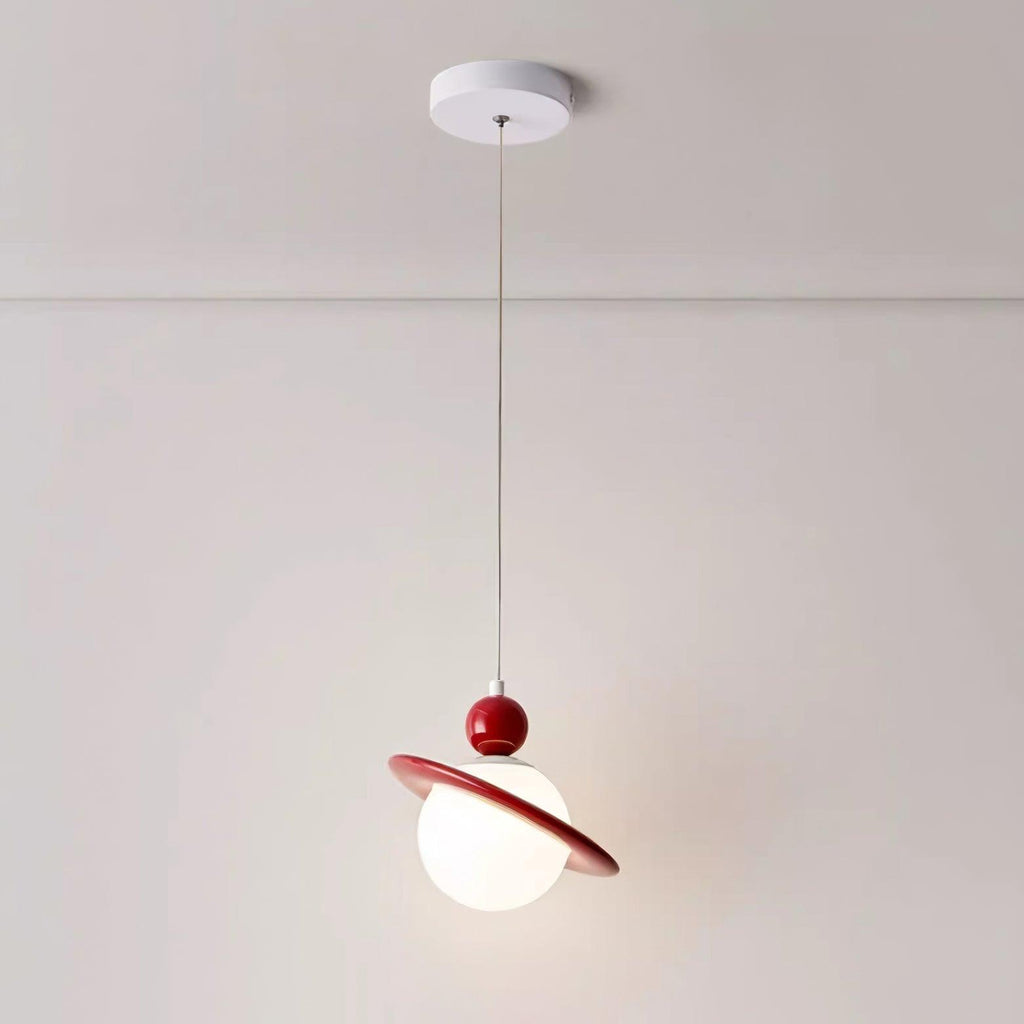 Lampe à poser Savie Lampe Suspendue Disque Ajustable Céleste