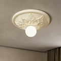 Luminaire en verre Aero Plafonnier Classique Globe en Résine et Verre