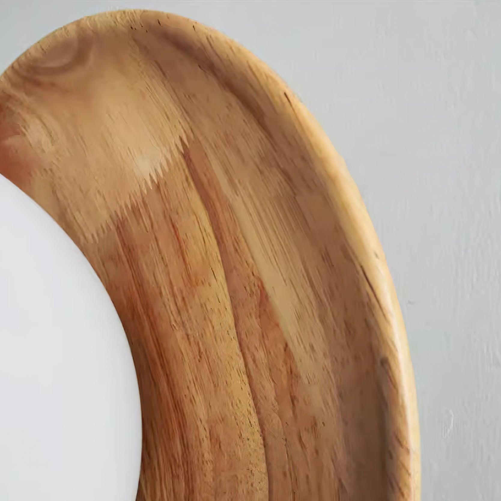 Aetherin Applique murale avec cadre en bois, style minimaliste