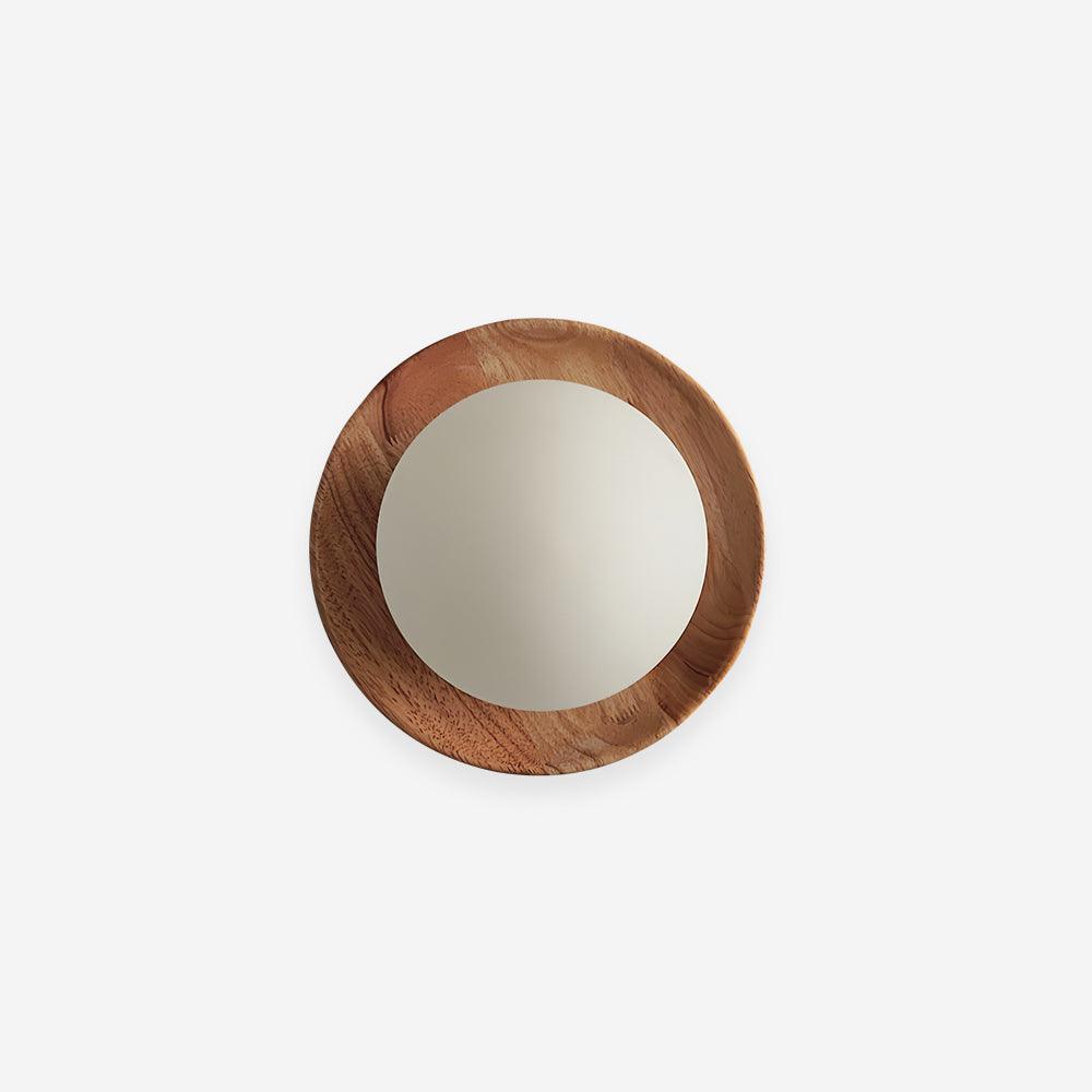 Applique murale Aetherin avec cadre en bois, style minimaliste