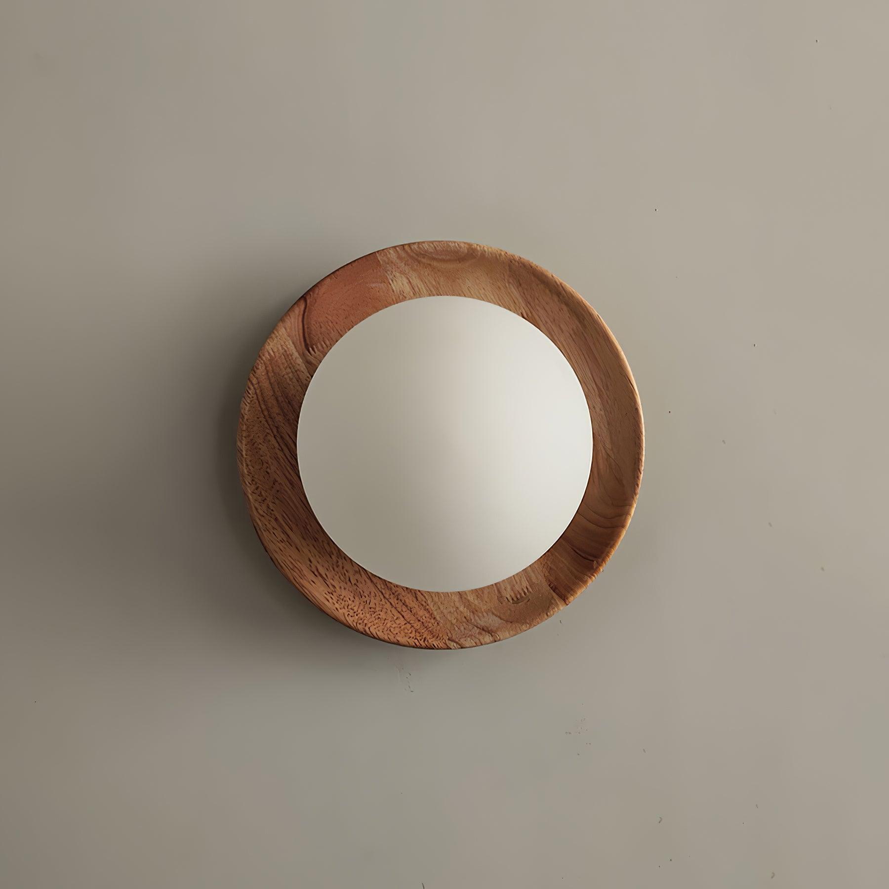 Applique murale Aetherin avec cadre en bois, style minimaliste