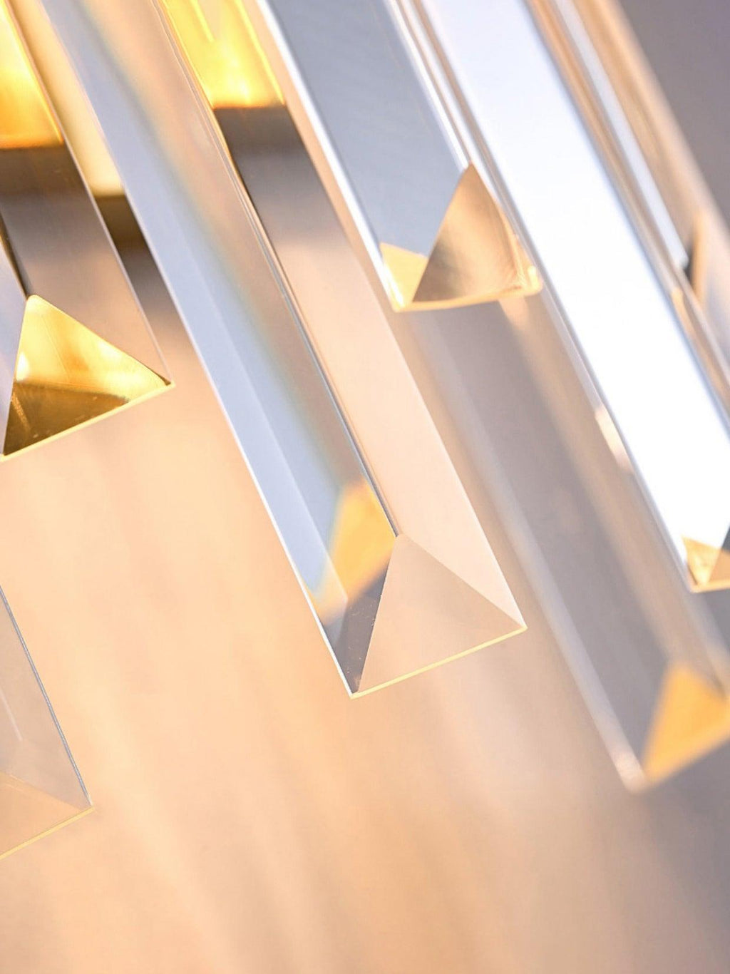 Abrahamson Nordic Art Trois Couches Cristal Luminaire Mural