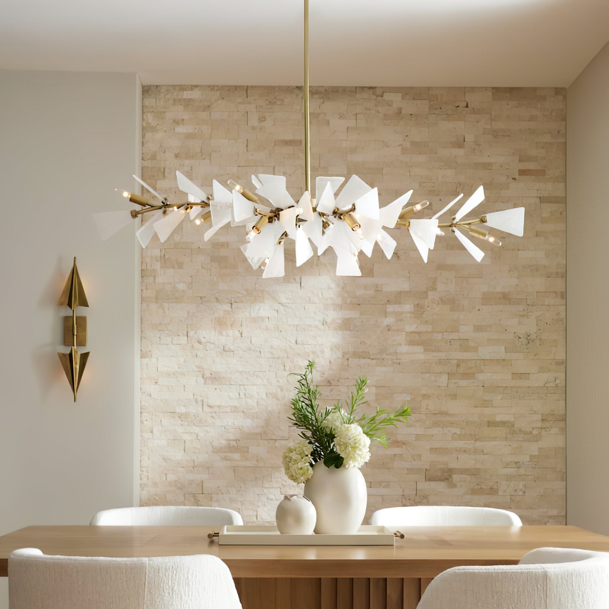 Luminaire en verre Samuel Lustre en Verre de Luxe