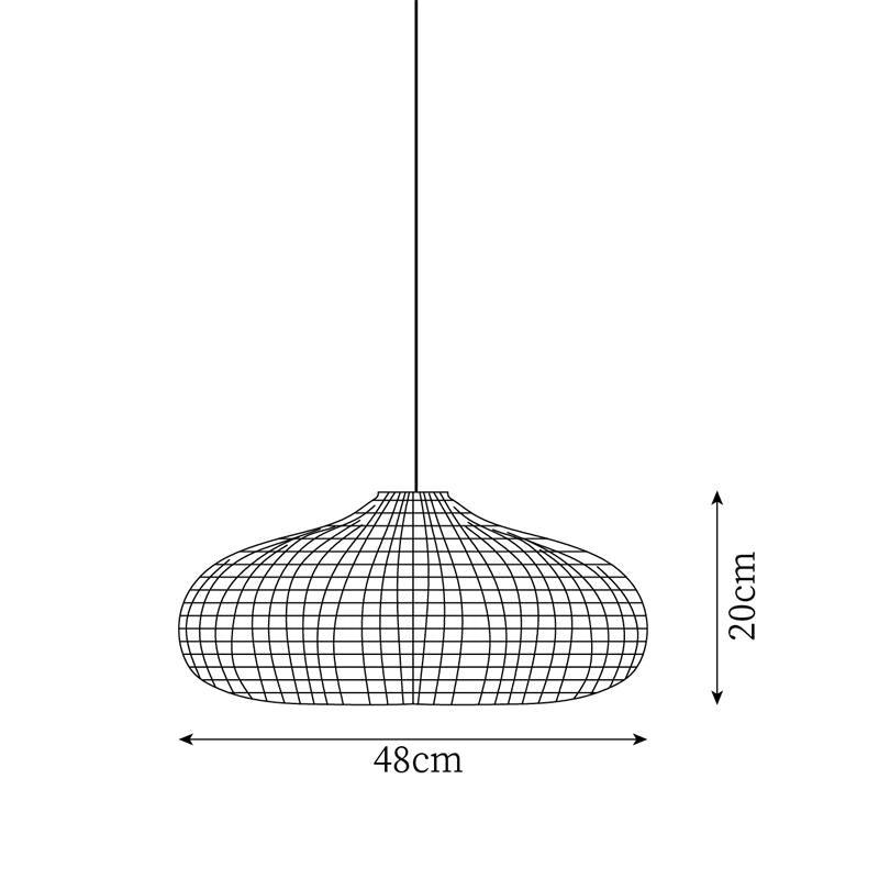 Savana Suspension Rétro en Rotin
