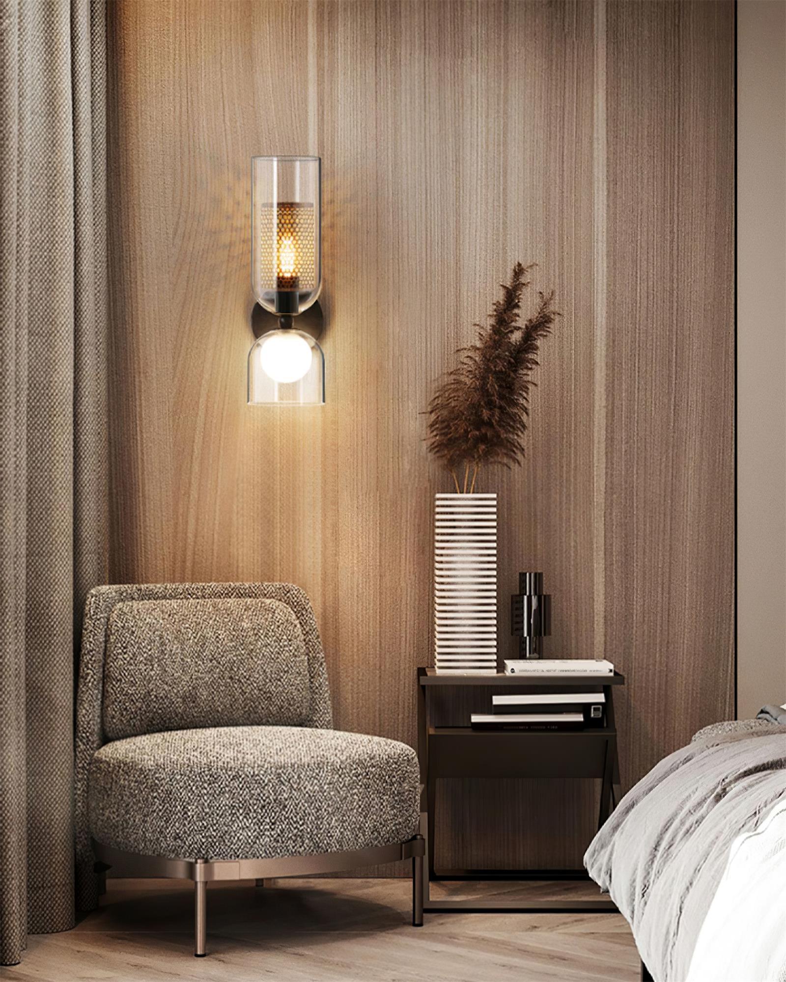 Alvynan Applique Murale en Verre Art Nordique Premium