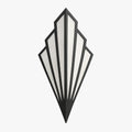 Applique murale Applique murale design triangulaire LED en métal coloré