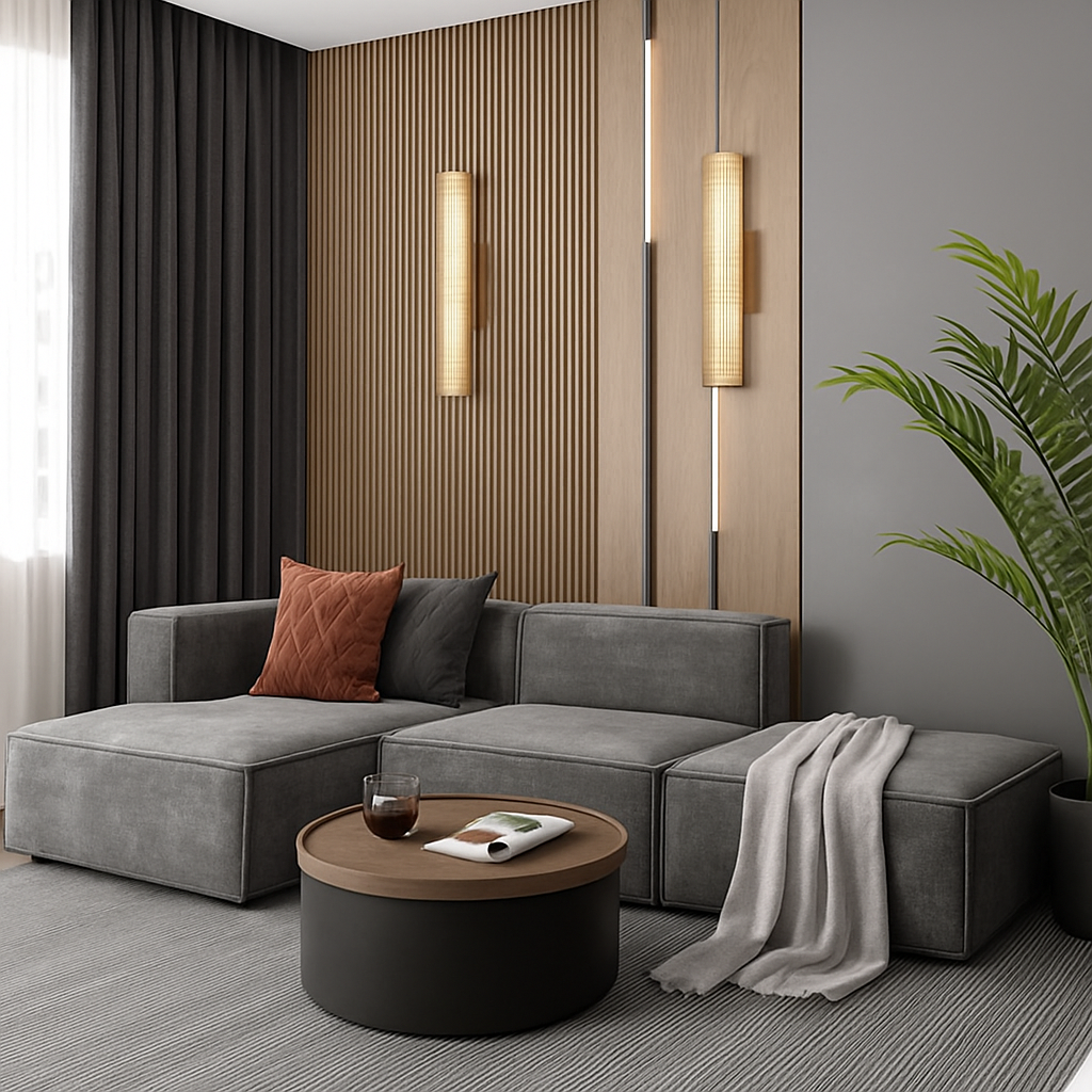 Applique murale LED en laiton rétro