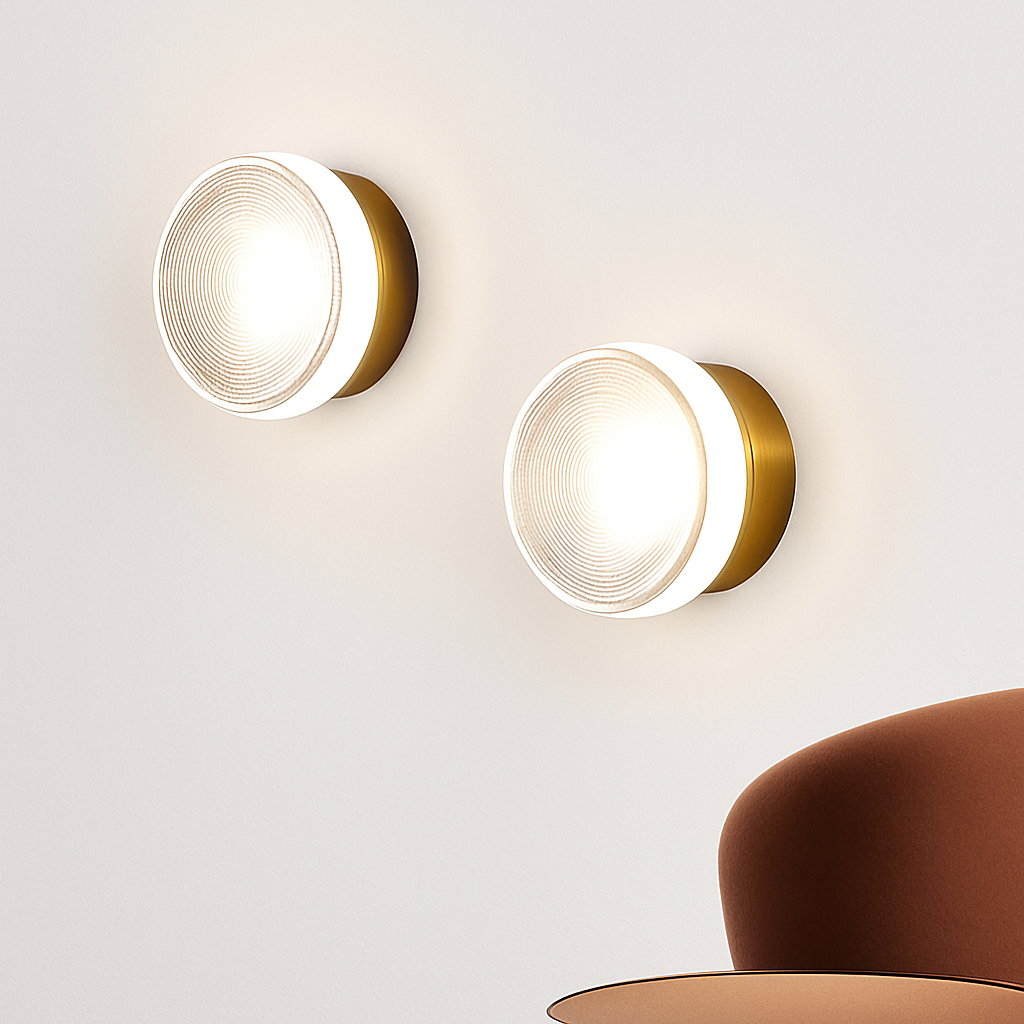 Applique murale ronde moderne LED salon allée couloir chambre salle de bains décoration de la maison éclairage intérieur