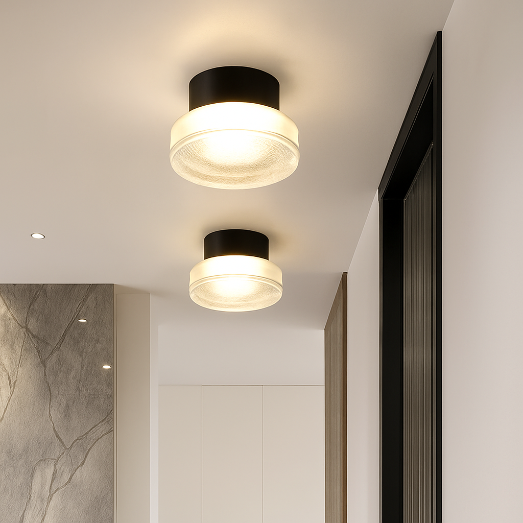 Applique murale Applique murale ronde moderne LED salon allée couloir chambre...
