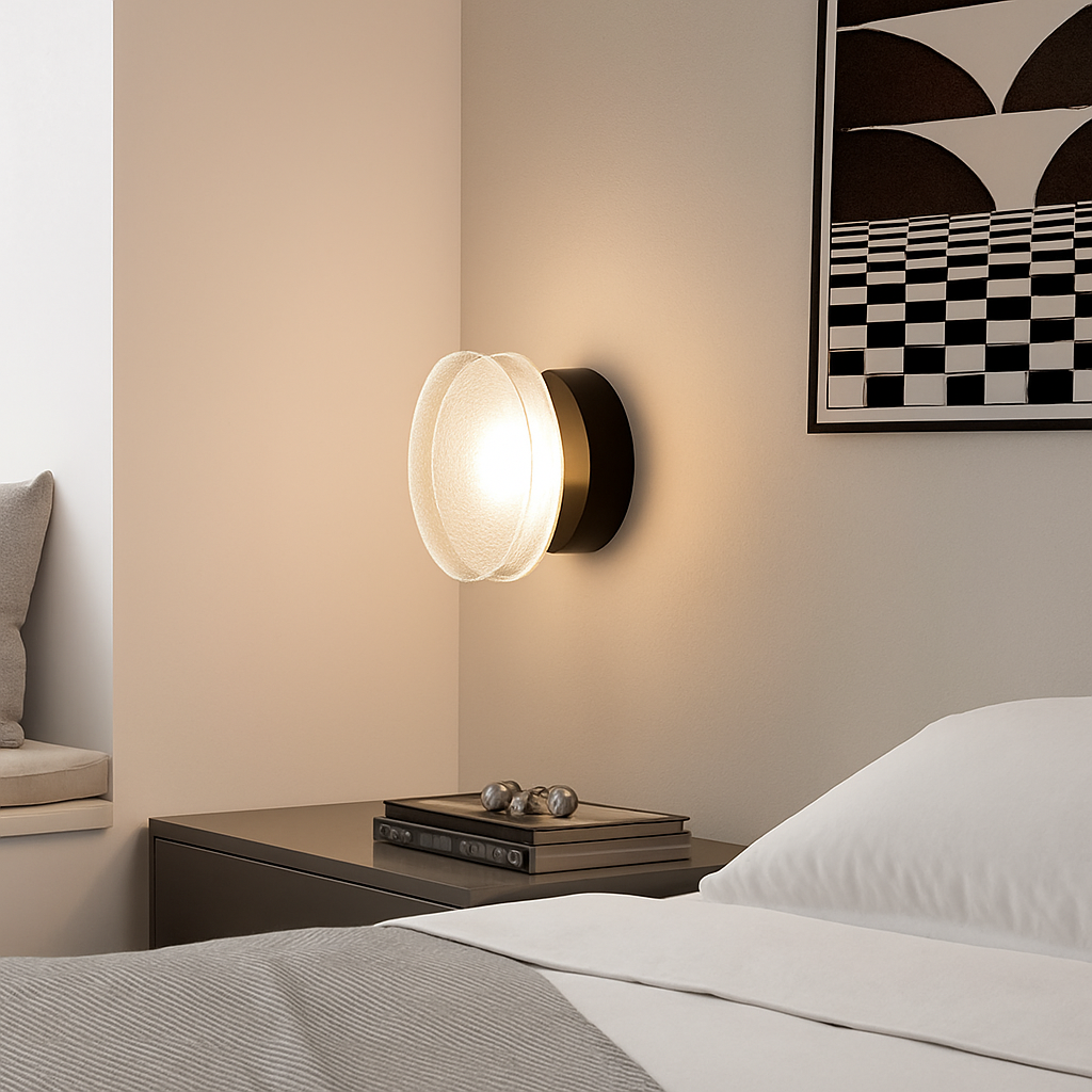 Applique murale Applique murale ronde moderne LED salon allée couloir chambre...