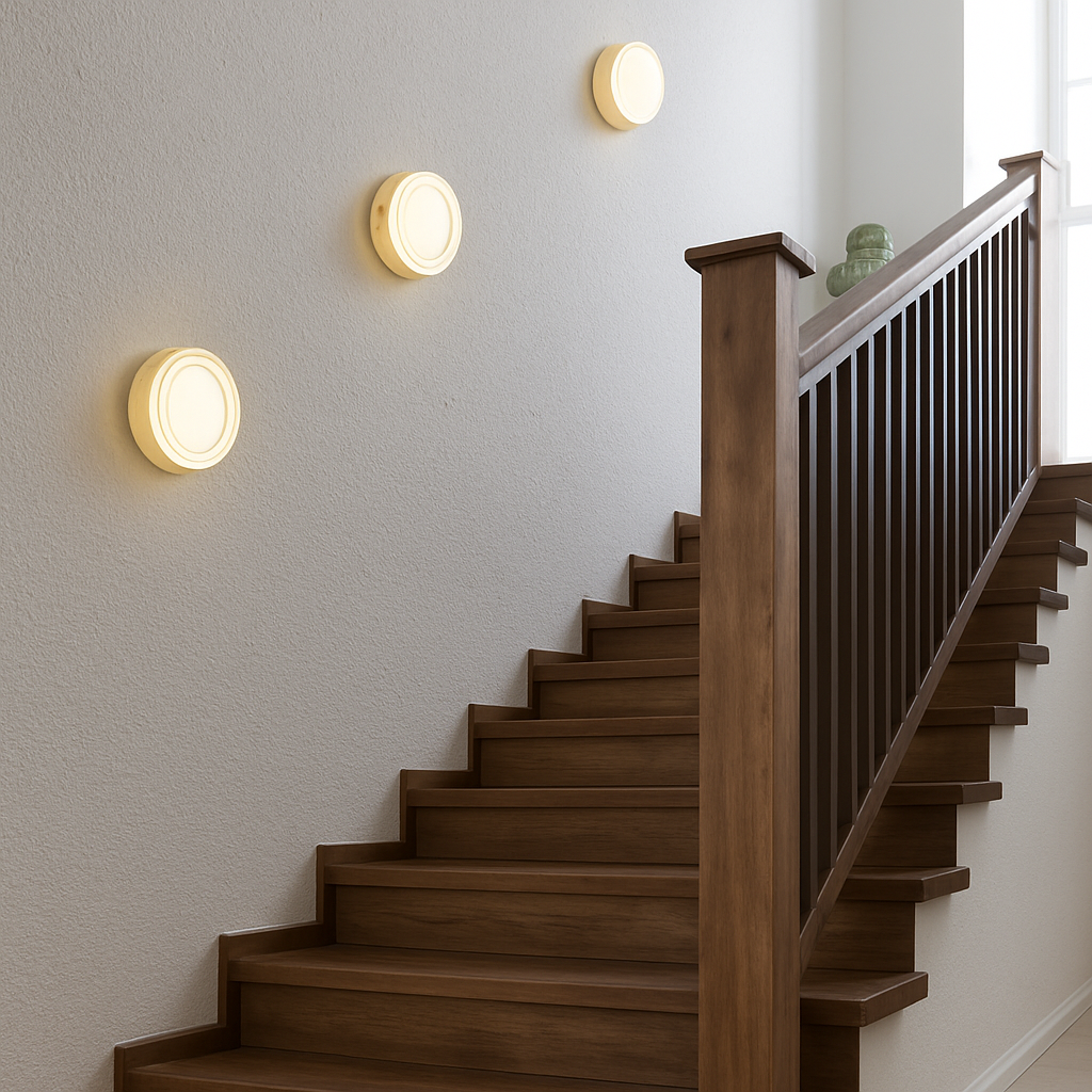 Applique murale Applique murale ronde moderne LED salon allée couloir chambre...