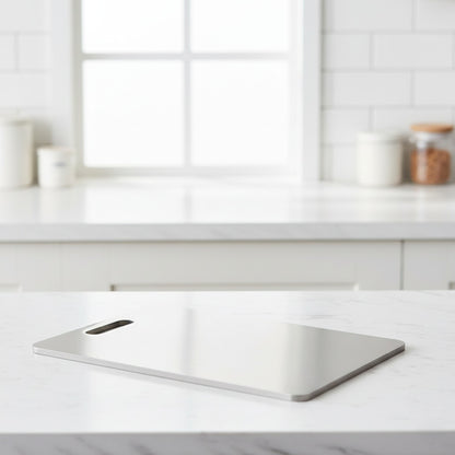 Planche à découper en acier inoxydable 304 – Usage cuisine