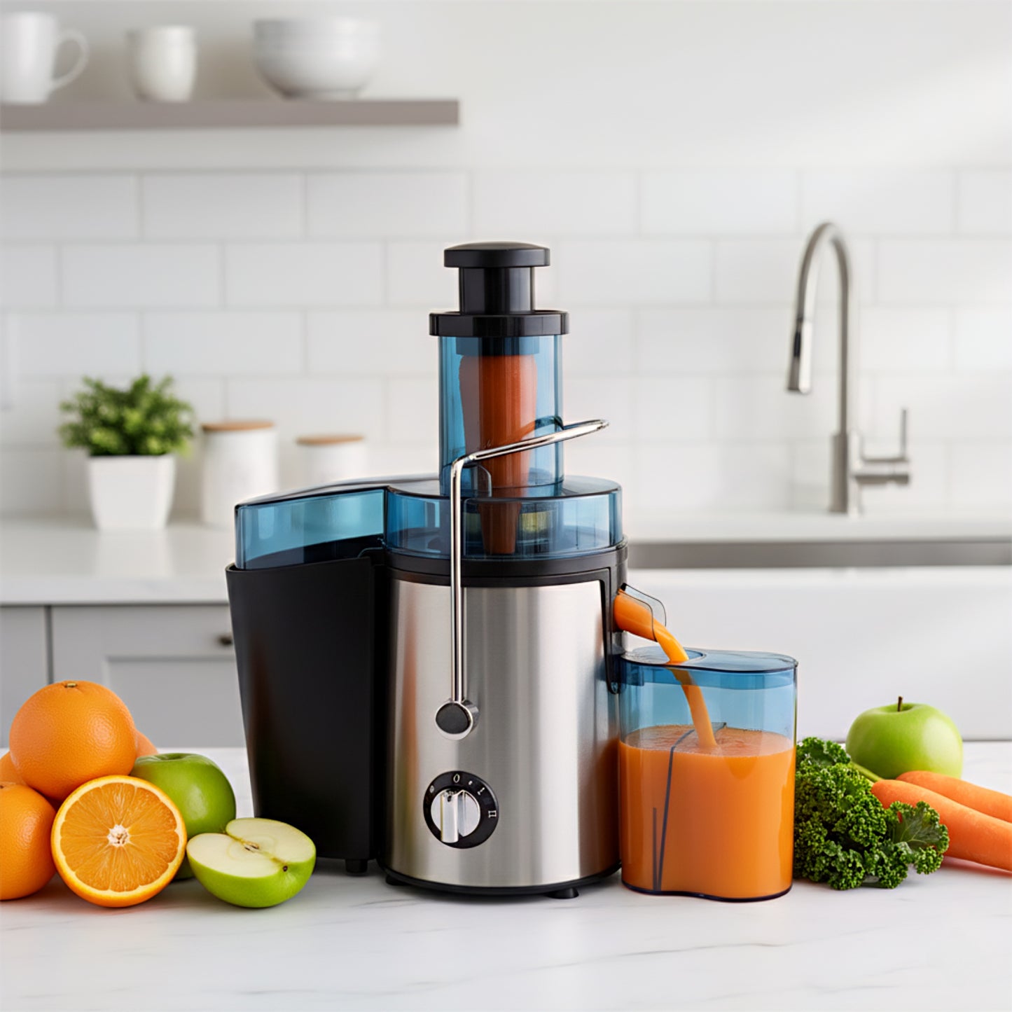 Extracteur de Jus Électrique – Fruits et Légumes