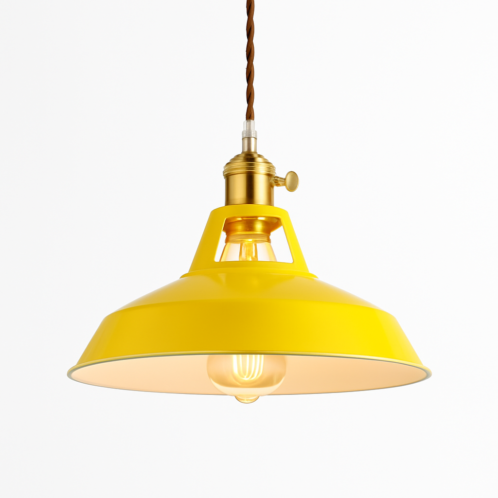 Suspension Suspension LED en métal coloré Loft