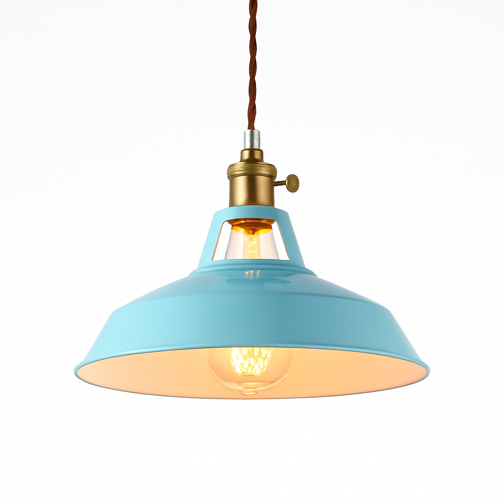 Suspension Suspension LED en métal coloré Loft
